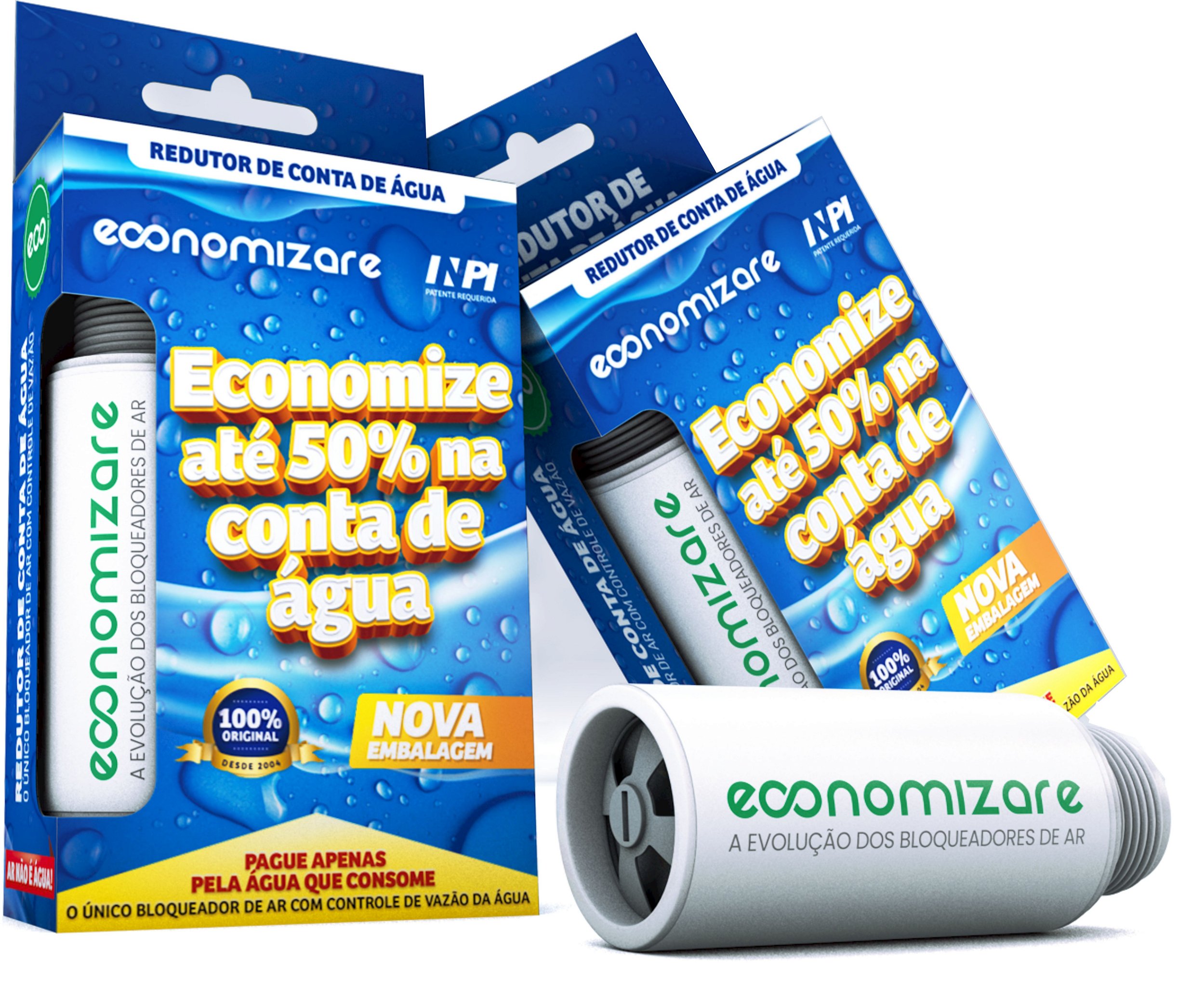 Bloqueador de Ar — EconomizAgua